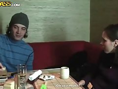 Lovely teen turned into a slut once a handsome stranger offered her money for sex