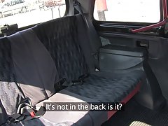 Spoiled woman went shopping all day and then she fucked a taxi driver just for fun