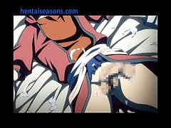 Cartoon babe is having sex in a secret room and screaming from pleasure while getting ready to cum