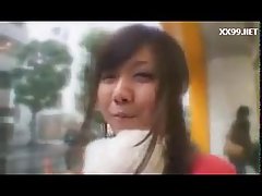 Astonishing Japanese schoolgirl is getting her daily dose of fuck, from a guy she likes