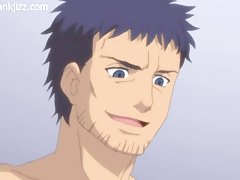 Hentai babe is getting fucked the way she likes the most and enjoying it a lot