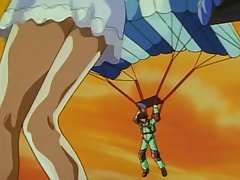 Japanese teen babe is rubbing her warm pussy, while taking her partner’s rock hard cock