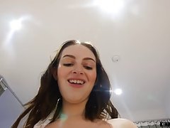 Fresh teen likes to suck a rock hard dick after she got fucked and came