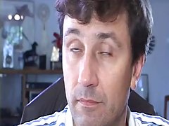 Naughty brunette, Ashley Blue is deepthroating and riding dick, because she likes to get banged