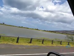 Pretty blonde, Payton Coast likes to rub a huge dick and to ride it until she cums