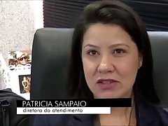 Sexy lady was exposed at work that she was making porn videos in various places