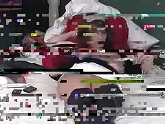 Big titted woman with pierced nipples is rubbing her soaking wet pussy and toying it like crazy