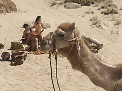 Exotic girl is getting fucked in the desert and enjoying very single second of it