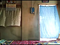 Indian housewife got a nice massage before she got fucked in front of the camera